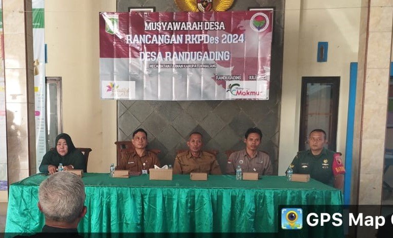 Gelar Musdes Rancangan RKPDes 2024, Kades Randugading Kecamatan Tajinan Targetkan One Village One Product